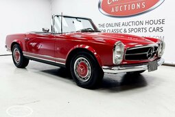 Mercedes-Benz 280 Pagode - ONLINE AUCTION Cabriolet / Roadster 1968 Rot