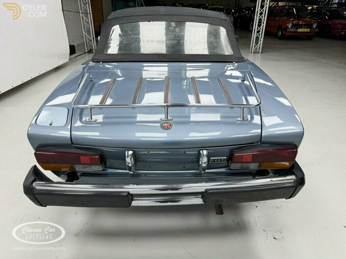 1978 Fiat 124 Spider 2000 H5 - ONLINE AUCTION, foto 8