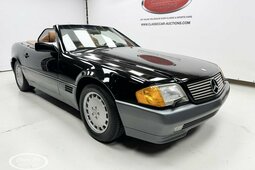 Mercedes-Benz 300 - ONLINE AUCTION Cabriolet / Roadster 1992 Black