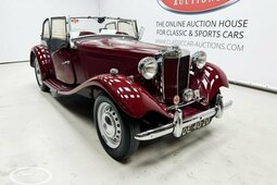MG TD TD-2   - ONLINE AUCTION Cabriolet / Roadster 1953 Red
