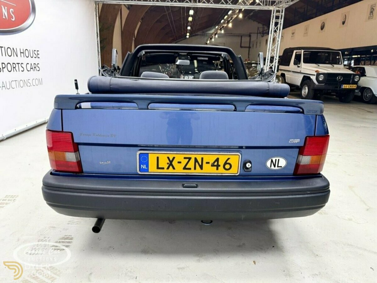 1986 Ford Escort Ghia Convertible, foto 5