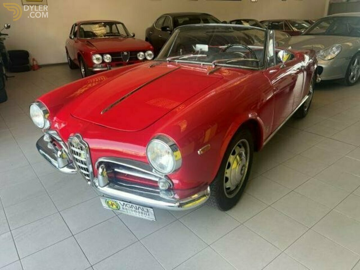 1960 Alfa Romeo Giulietta Spider, foto 1