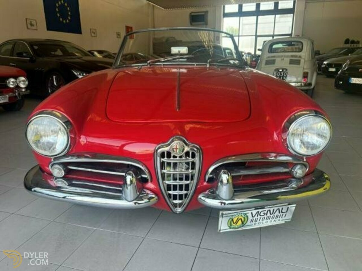 1960 Alfa Romeo Giulietta Spider, foto 2