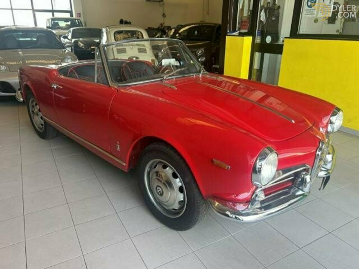 1960 Alfa Romeo Giulietta Spider, foto 3