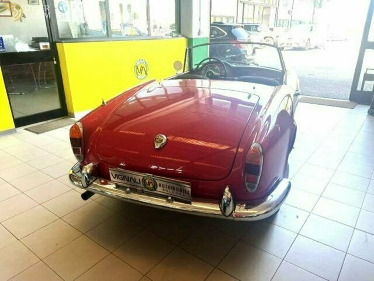 1960 Alfa Romeo Giulietta Spider, foto 5