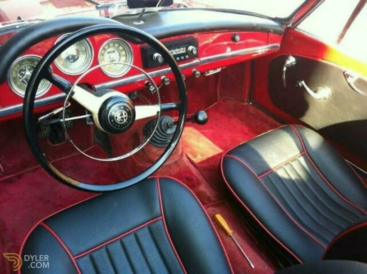 1960 Alfa Romeo Giulietta Spider, foto 8