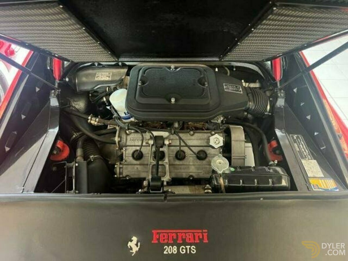 1982 Ferrari 208 GTS Carburatori Targa Roma, foto 12