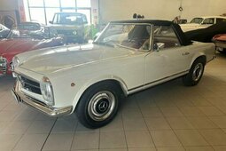 Mercedes-Benz SL 230 Hard Top ASI Cabriolet / Roadster 1968 White
