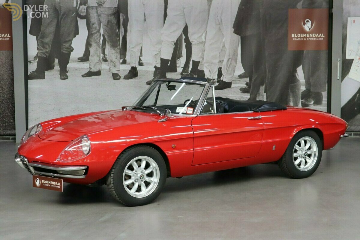 1967 Alfa Romeo Spider Duetto 1600, foto 1