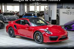 Porsche 911 991 TURBO S MK2|AKRAPOVIC|PDLS+|PDCC|BOSE|SPORT CH 2016 Rot