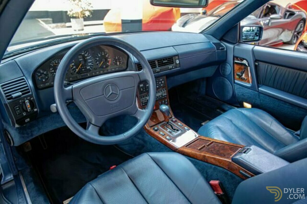 1992 Mercedes-Benz SL 600 ACTIVE SUSPENSION, foto 11