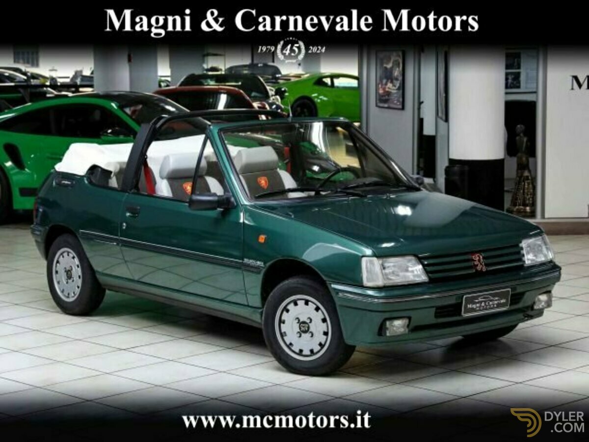 1992 Peugeot 205 ROLAND GARROS|TARGA "MI"|SPECIAL EDITION, foto 1