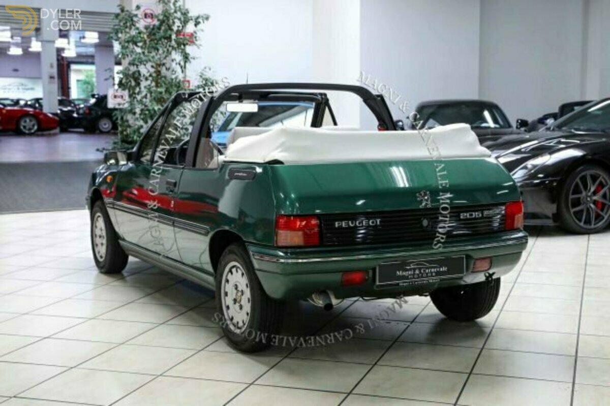 1992 Peugeot 205 ROLAND GARROS|TARGA "MI"|SPECIAL EDITION, foto 5