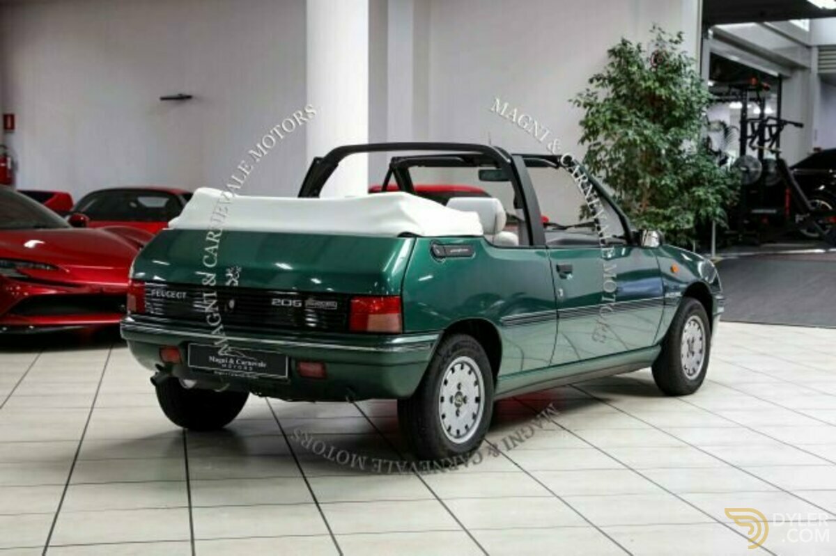 1992 Peugeot 205 ROLAND GARROS|TARGA "MI"|SPECIAL EDITION, foto 7