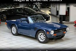 Triumph TR6 Full Restored Cabriolet / Roadster 1976 Blu