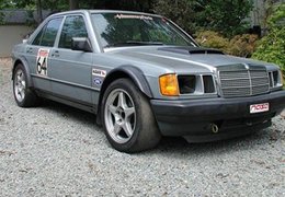 Mercedes-Benz 190 E Racing Sedan / Saloon 1984 Silver Mercedes-Benz 190 E Racing Sedan / Saloon 1984 Silver Car for Sale. 342199