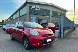Nissan Micra Elle Berlina 2013 Rosso
