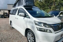 Toyota Vellfire POP TOP 4 BERTH NEW CAMPER CONVERSION Minivan / MPV 2010 White