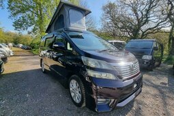 Toyota Vellfire POP TOP 4 BERTH NEW CAMPER CONVERSION 2009 Purple