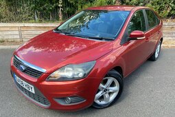 Ford Focus Zetec Hatchback 2008 Red