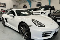 Porsche Cayman 2.7 981 Coupe 2dr Petrol PDK Euro 5 (s/s) (275 ps) Coupé 2014 Bianco