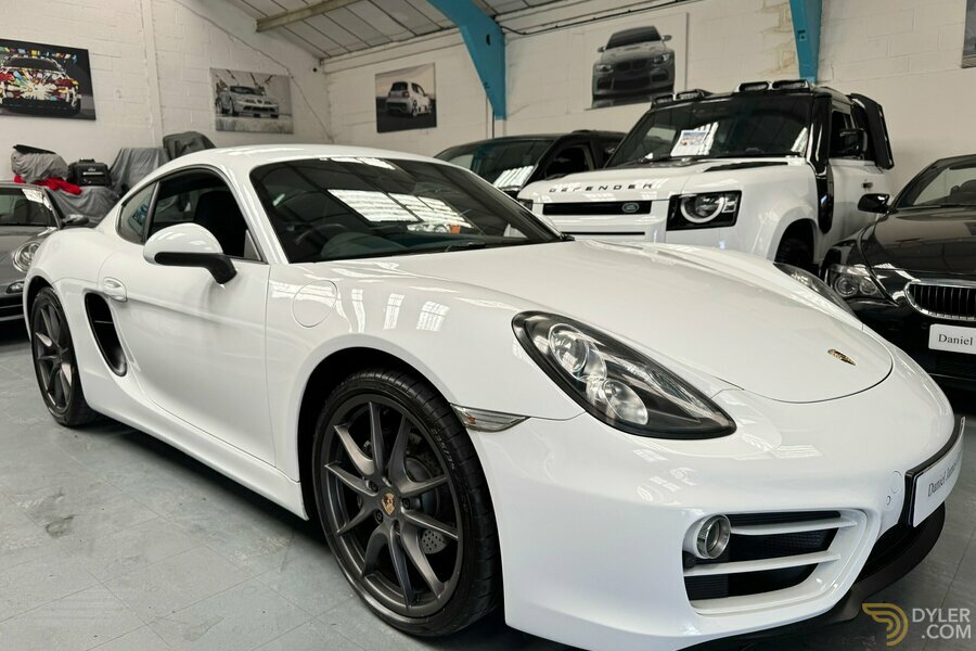 Porsche Cayman 2.7 981 Coupe 2dr Petrol PDK Euro 5 (s/s) (275 ps) Coupé 2014 Bianco