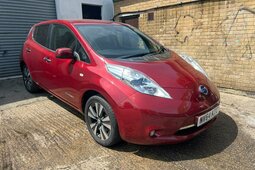 Nissan Leaf Tekna Hatchback 2014 Red