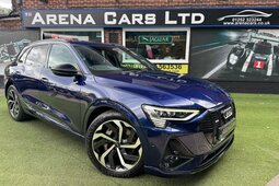 Audi e-tron 55 Black Edition SUV 5dr Electric Auto quattro 95k SUV 2021 Blue