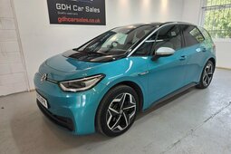 Volkswagen ID.3 Pro Performance 58kWh 1ST Edition Hatchback 5dr El Hatchback 2020 Blue