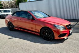 Mercedes-Benz E220 AMG Sport Cabriolet / Roadster 2013 Rot