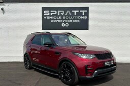Land Rover Discovery HSE Luxury SUV 2017 Red