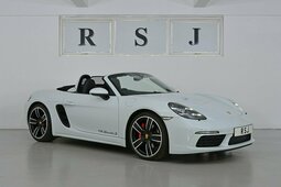 Porsche 718 Boxster S 2.5 pdk 2016 White