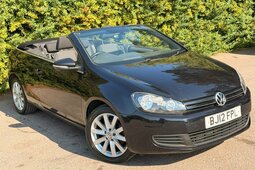Volkswagen Golf BlueMotion Tech S Cabriolet / Roadster 2012 Black