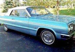 Chevrolet Impala Cabriolet / Roadster 1964 Silver Chevrolet Impala Cabriolet / Roadster 1964 Silver Car for Sale. 395147