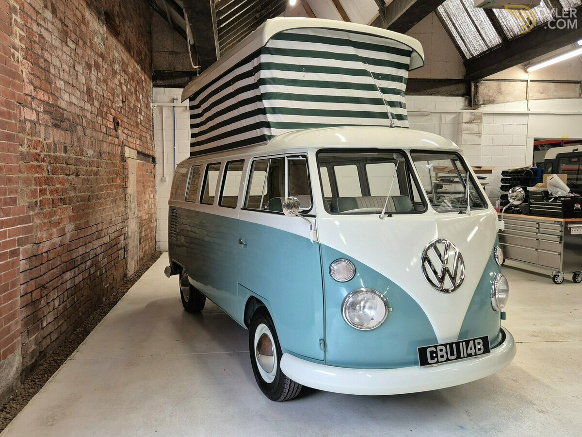 1964 Volkswagen T1 SPLITSCREEN CANTERBURY CAMPER, foto 8