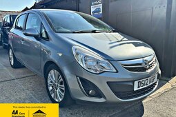 Vauxhall Corsa SE Hatchback 2012 Silver