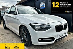 BMW 116 Sport Hatchback 2012 White