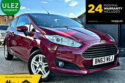 Ford Fiesta Zetec Hatchback 2013 Red