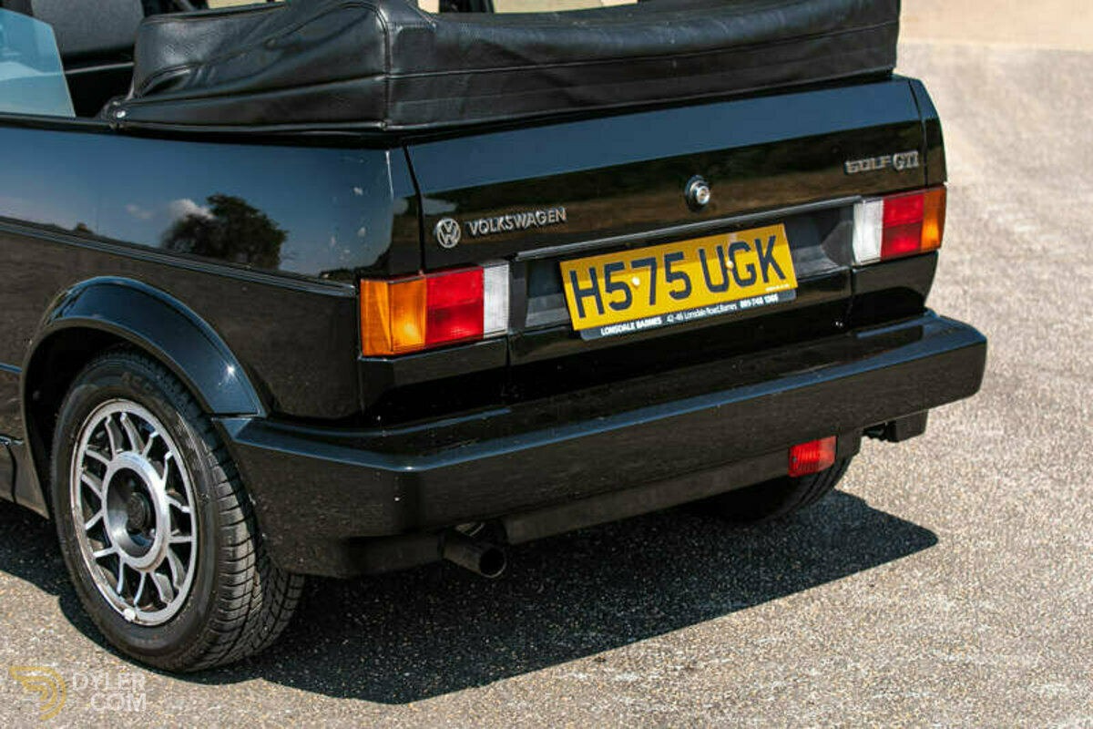 1991 Volkswagen Golf GTi Cabriolet, foto 9