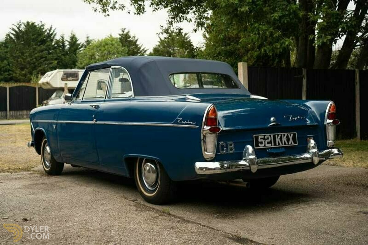 1959 Ford Zephyr MkII Convertible, foto 4