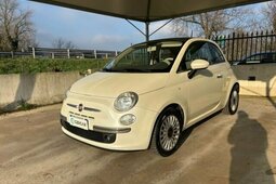 Fiat 500 Lounge Hatchback 2013 White