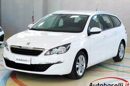Peugeot 308 S.W. 1.6 E-HDI 115 CV BUSINESS, NAVIGATORE Auto Familiare 2015 Bianco