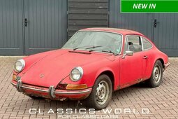Porsche 911 T Ölklappe Coupé - Restoration Project Coupe 1972 Rot