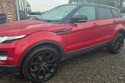 Land Rover Range Rover Evoque Pure Tech 2013 Red