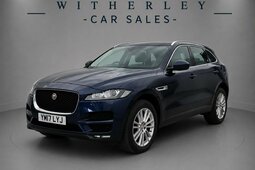 Jaguar F-Pace Portfolio SUV 2017 Blue