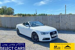 Audi A5 S line Special Edition Cabriolet / Roadster 2015 White