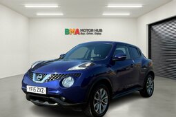 Nissan Juke Tekna 2015 Blu