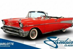 Chevrolet Bel Air Convertible Cabriolet / Roadster 1957 Rot