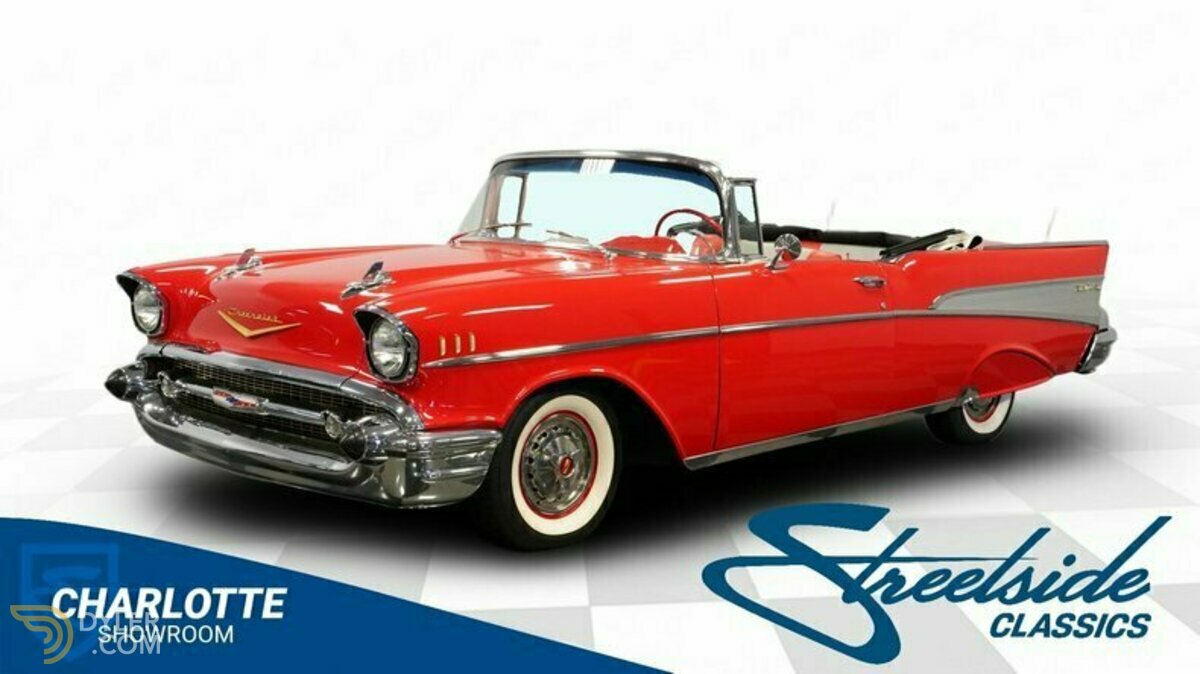 1957 Chevrolet Bel Air Convertible, foto 1