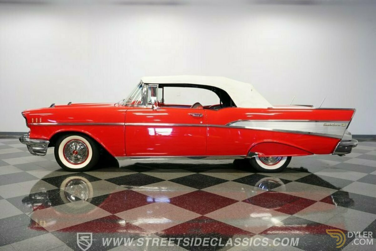 1957 Chevrolet Bel Air Convertible, foto 2